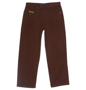 Džínsy DC Shoes Worker Baggy Panske Čokoláda | DC-5913680