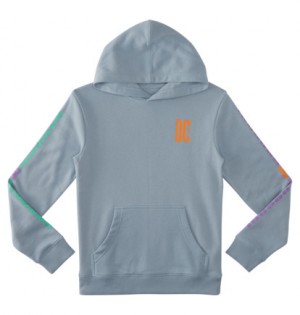 Mikina s Kapucnou DC Shoes Sportster Pullover Detske Modre | DC-1768450