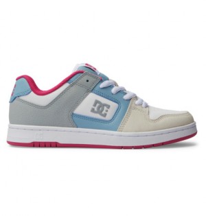 Skate Topanky DC Shoes Manteca Damske Modre Ruzove | DC-6980253