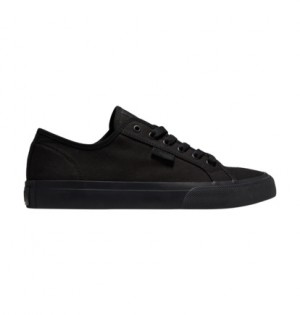 Skate Topanky DC Shoes Manual Panske Čierne | DC-1843690