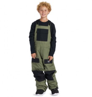 Snowboardové Nohavice DC Shoes Roadblock Technical Detske Zelene | DC-7530469