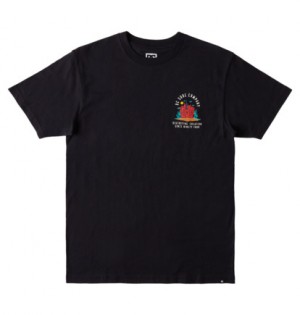 Tricko DC Shoes Stuck On You Panske Čierne | DC-4827619