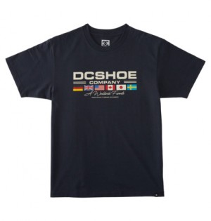 Tricko DC Shoes Worldwide Panske Námornícka Modrá | DC-0731265